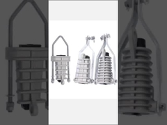 Instalações de energia elétrica acessórios metálicos pinça de tensão pinça de tensão