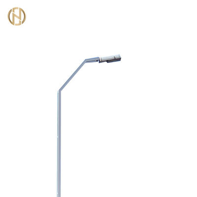 Pólo de luz de rua galvanizado a quente para iluminação de alto desempenho