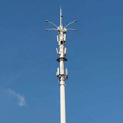 30m Pólos de telecomunicações para postos de telecomunicações com cálculo da pressão do vento