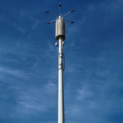 Forma de pólo / monópolo de telecomunicações cónico redondo polígono octogonal dodecagonal hexadecagonal tubular cônico