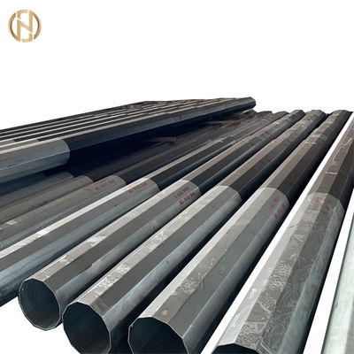 A altura 10M Galvanised Power Pole galvanizou os cargos de aço 330daN 300daN
