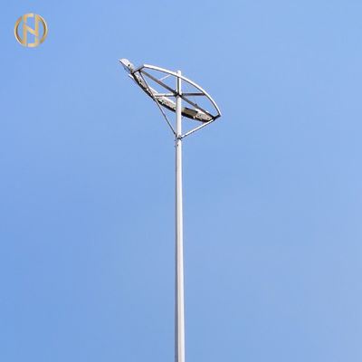 Espessura alta da galvanização de polo claro 20M 30M 80-100μM do mastro de Fileds do futebol