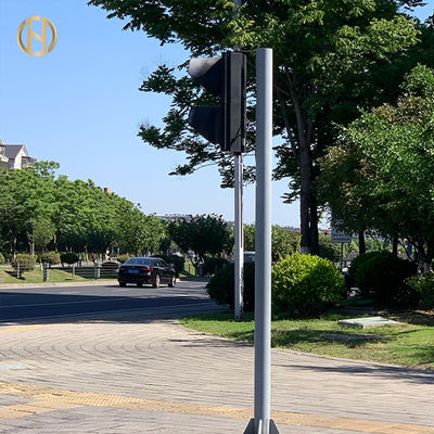 câmera polo claro de 4.5M 6M I Type Traffic Light Polo que instala na estrada principal