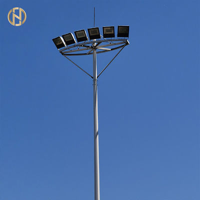Mastro alto Polo da coroa da forma redonda, 25M polo claro 30M industrial