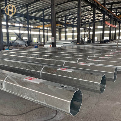 10 - o mergulho quente de 30M galvanizou Polo ASTM 123 ASTM 153 30FT 10KV - 550KV