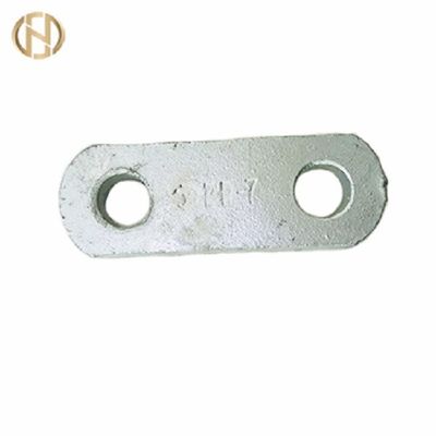 mergulhe o tipo galvanizado acessórios do paládio da estrutura da paralela do aço do polo da braçadeira/placa da relação