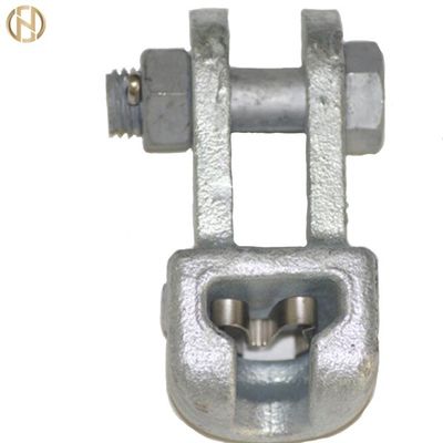 Olho de aço galvanizado da braçadeira do soquete do mergulho quente conveniente para o isolador