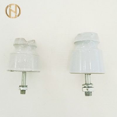 Linha cerâmica elétrica tipo isolador dos acessórios de Polo da elevada precisão do Pin do fio