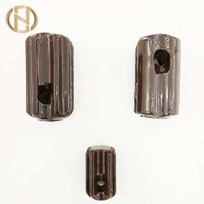Termine o ANSI cerâmico do Bullnose do isolador da porcelana da tensão 54-1, 54-2, 54-3, 54-4 acessórios do polo