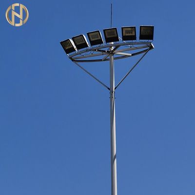 Medidores do CE GR65 mastro de 12 de altura cônico Polo IP65 para o projetor