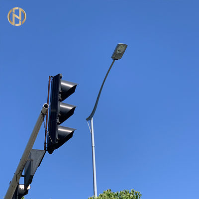 do braço dobro octogonal solar alto da luz de rua do mastro de 35m único braço