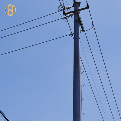 Transmissão de energia tubular de aço Polo