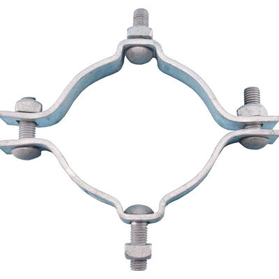 Aço de Guy Clamp Hold Hoop Galvanized do hardware da maravilha do mergulho quente
