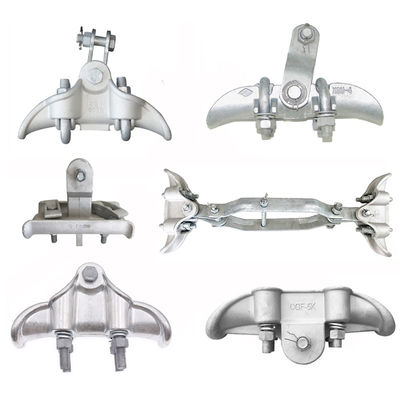 Braçadeiras da suspensão para a alta tensão gêmea de Jumper Conductor Electric Power Fittings