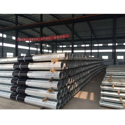 comprar Fabricante de Postes Elétricos de Aço de 33kV - Postes Octogonais Galvanizados para Utilidades Públicas, Postes de Transmissão online manufacture