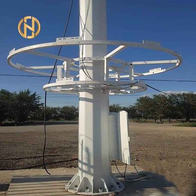 comprar Iluminação de estádio Pólo de mastro alto com formas cónicas, poligonais e redondas disponíveis para soluções de iluminação personalizadas online manufacture