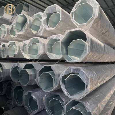 comprar Pólo de transporte eléctrico tubular de aço para projetos de energia elétrica ao ar livre online manufacture