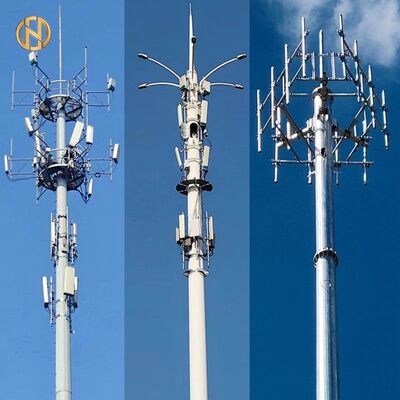 comprar Torre de Telecomunicações Monopolo de Aço Galvanizado Q355 (15m-45m) | Fabricante Personalizado de Torres Celulares online manufacture