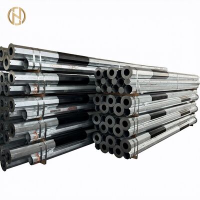 comprar Postes de Energia de Aço Octogonal de Alta Resistência – Design de Placa de Base Cônica para Suporte Elétrico Estável online manufacture