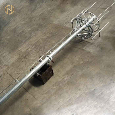 comprar Aço HDG EN1090 CE Certificado 4G 5G Telecomunicação Pólo de monopólio para torre de célula móvel Masta de antena online manufacture