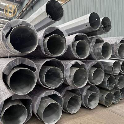 Comprar 10m-12m 11KV-33KV Polar elétrico de aço galvanizado por imersão a quente Solução de distribuição de energia confiável para o sudeste da Ásia online manufacture