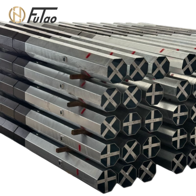 Comprar Poste Elétrico de Aço Galvanizado a Quente de 9m 11kV – Poste de Utilidade Octogonal Q235B / Q355B para Distribuição de Energia Urbana e Rural online manufacture