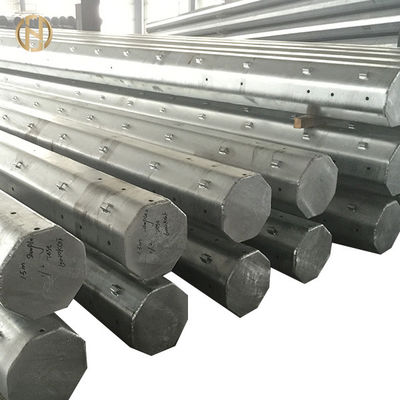 comprar o mergulho quente Polo da torre de aço tubular de aço tubular de 14M 1250daN galvanizou de superfície online manufacture