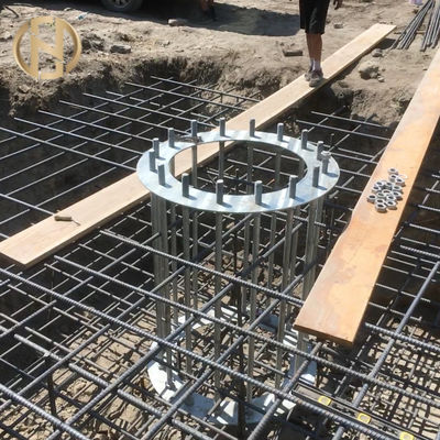 comprar 36M 48M Telecommunication Post galvanizou a torre de comunicação Monopole de aço online manufacture