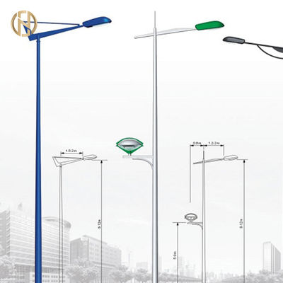 comprar 85um galvanizou o terremoto do cargo da luz do metal de polo claro Q235B resistente online manufacture