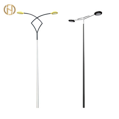 comprar Pintura colorida Pólus de luz de rua elétrico personalizável com revestimento galvanizado e tubo de aço online manufacture