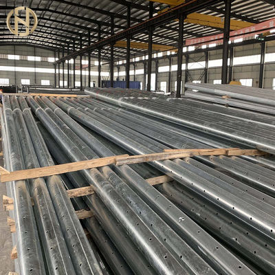 comprar Poder 1700daN polo de aço elétrico de Polo 12.2M da corrente da cor do zinco online manufacture