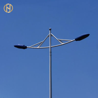comprar Rua tubular polo claro de ASTM A123 para a borda da estrada da estrada online manufacture