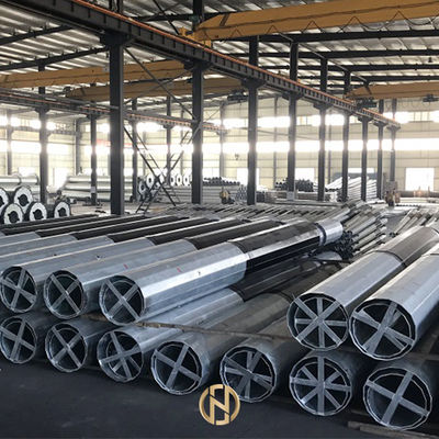 comprar Tipo enterrado forma octogonal de serviço público 15KV 33KV 14m de polos GR50 de metal online manufacture