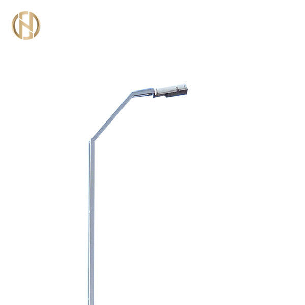 Pólo de luz de rua galvanizado a quente para iluminação de alto desempenho