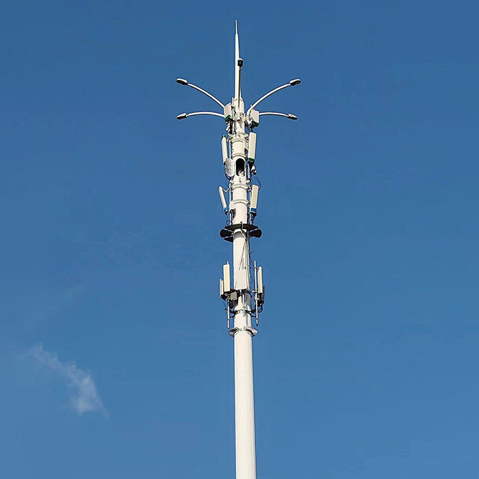 30m Pólos de telecomunicações para postos de telecomunicações com cálculo da pressão do vento