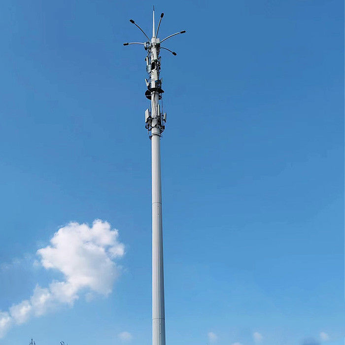 Futao Telecommunication Post Deflection Calculation and Steel Pole Structure Analysis Report (Relatório de Análise da Estrutura de Pólos de Aço)