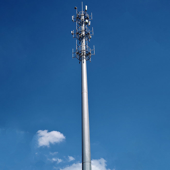 15m-60m Alturas postos de telecomunicações Com 25m/s pressão do vento cálculo
