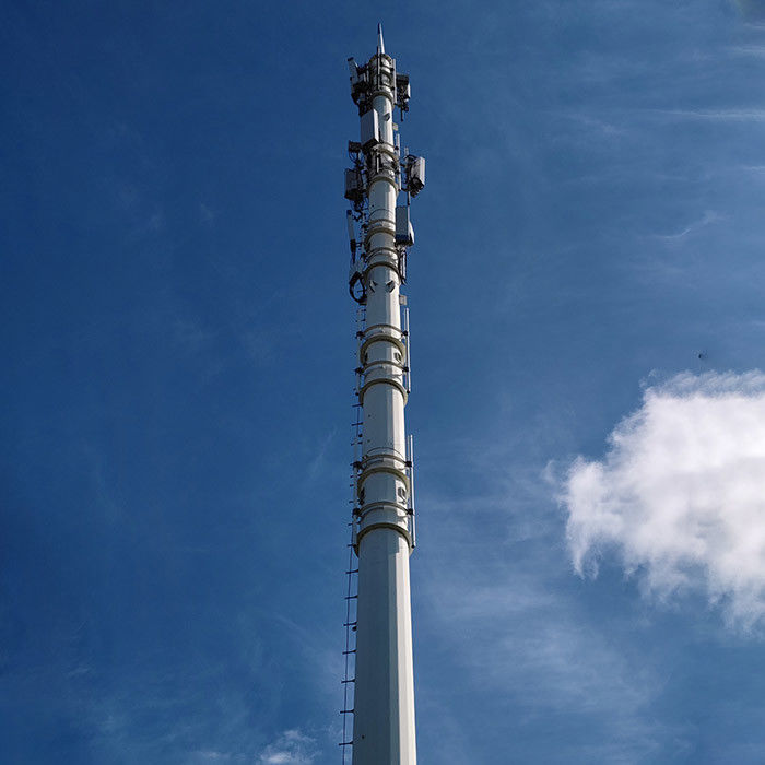 ASTM A572 GR65 Post de telecomunicações de aço durável forte