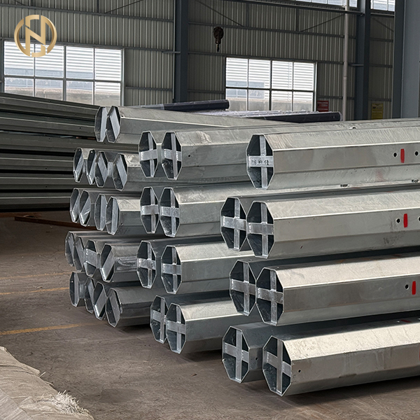 Equipamento Elétrico de Poste de Linha de Transmissão de Energia de Alta Tensão Galvanizado por Imersão a Quente