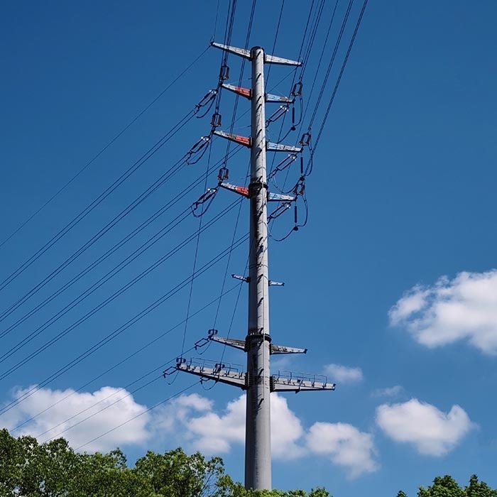 Poste Elétrico de Média Tensão para Distribuição de Energia Preço na Transmissão de Eletricidade