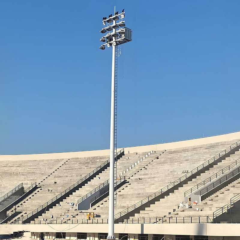 Fornecimento Direto da Fábrica 25m 30m Poste de Luz de Mastro Alto Ajustável Equipamento Elétrico