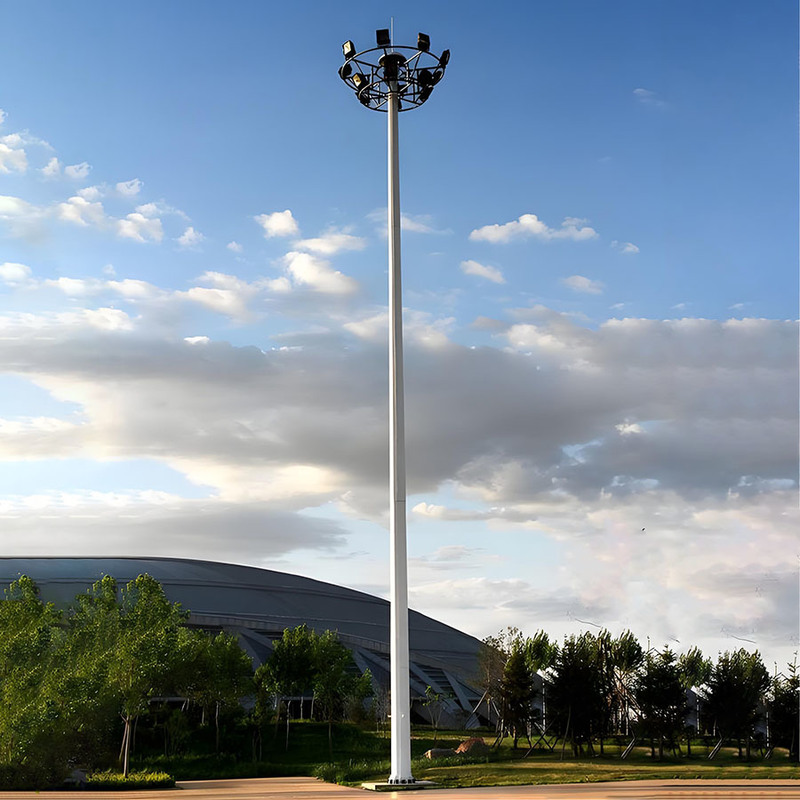 Fornecimento Direto da Fábrica 25m 30m Poste de Luz de Mastro Alto Ajustável Equipamento Elétrico