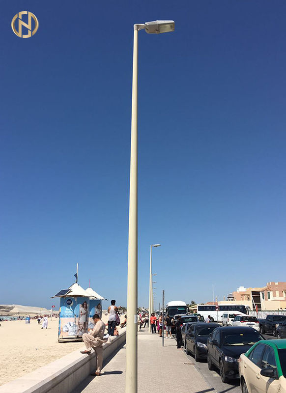Braço leve octogonal polo claro de polo Q345B de rua único 3-12M Height