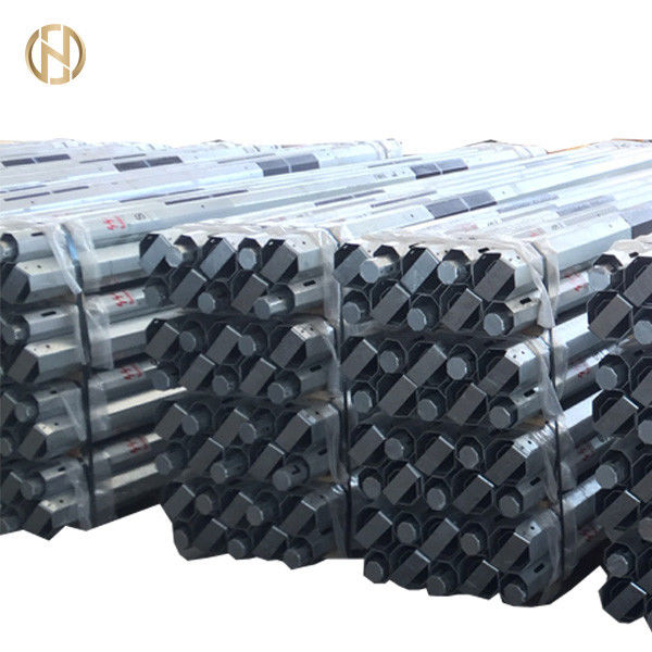 aço octogonal de aço 30FT tubular Polo de 9M Polo 200daN 2KN GR50