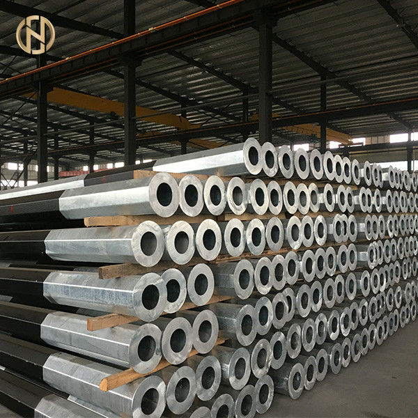 aço octogonal de aço 30FT tubular Polo de 9M Polo 200daN 2KN GR50