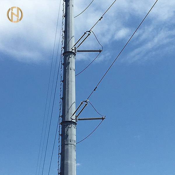 O apoio do auto galvanizou o grau 60-90 de polo de poder 132KV 138KV 32m