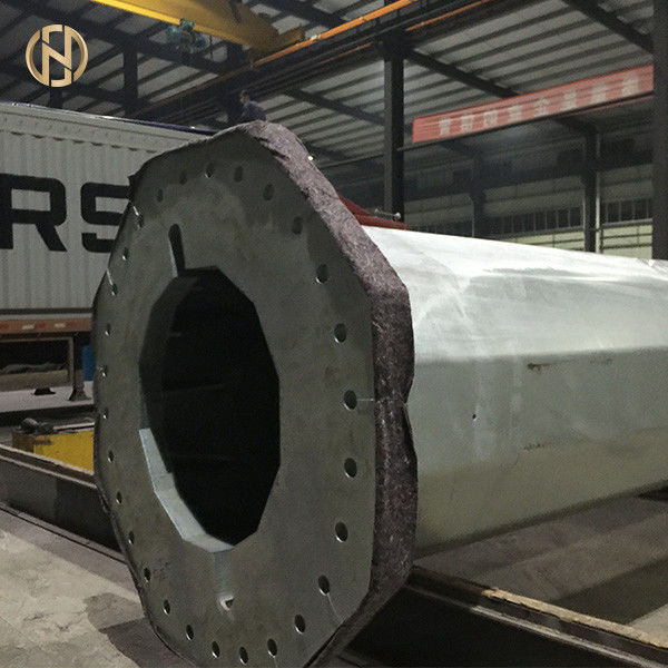 Vento galvanizado do cargo 20M 25M 30M 35M 40M da telecomunicação do mergulho quente resistente