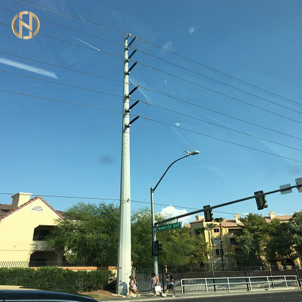 Suportes poligonais do dobro dos 10M Street Road Light Polo