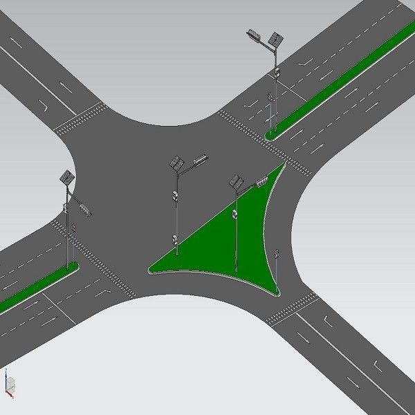 Tipo reto transversal de 3M 3.3M do cargo do sinal de tráfego da instalação da estrada