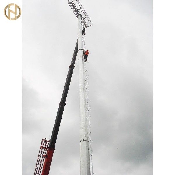 Torre alta do mastro de Polo do mastro 90FT alto de 80FT 85FT instalada no estádio